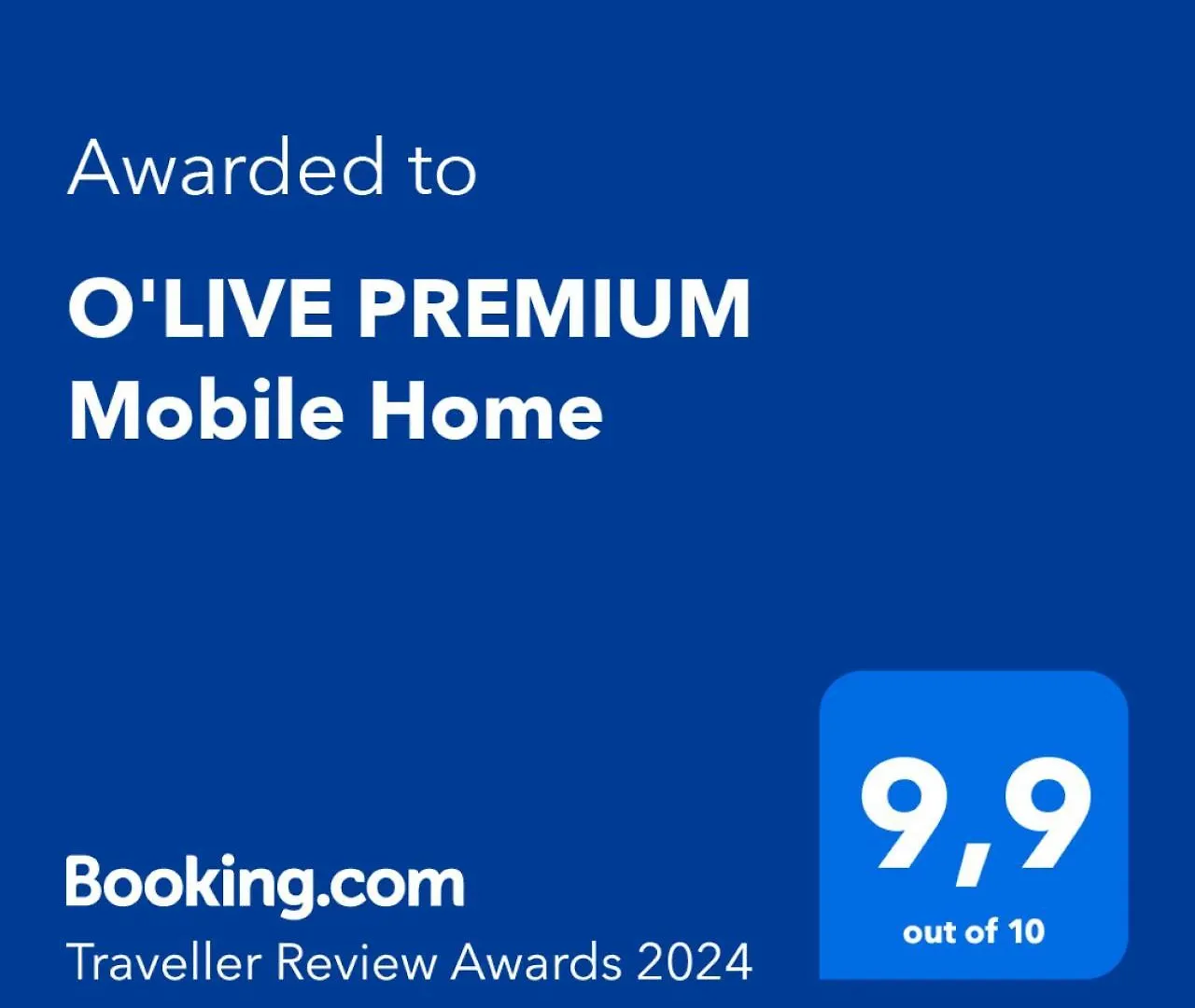 O'Live Premium Mobile Home Drage Croatia